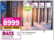 Skyworth 65" UHD Android TV