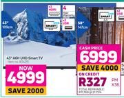 Hisense 43" A6H UHD Smart TV