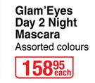 Rimmel Glam Eyes Day 2 Night Mascara Assorted Colours-Each