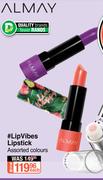 Almay Lip Vibes Lipstick Assorted Colours-Each