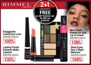 Rimmel Exaggerate Liquid Eye Liner Assorted Colours-Each