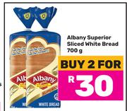 Albany Superior Sliced White Bread-For 2 x 700g
