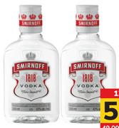 Smirnoff 1818 Vodka-12 x 200ml