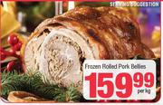 Frozen Rolled Pork Bellies-Per Kg