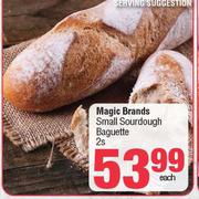Magic Brands Small Sourdough Baguette-2s Each