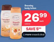 Bramley Body Lotion-400ml Each