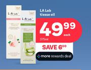 La Lab Tissue Oil-375ml Each