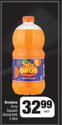 Brookes Oros Squash Assorted-2L Each