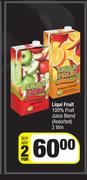 Liqui Fruit 100% Fruit Juice Blend Assorted-For Any 2 x 2L