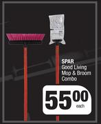 Spar Good Living Mop & Broom Combo-Each