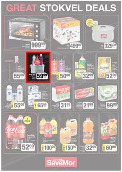 SPAR SAVEMOR EASTERN CAPE : Big Stokvel Deals (22 November - 19 December 2021) Valid in Alexandria, Dordrecht, Hanover, Hogsback, Idutywa, Willowvale, Mooiplaas, Richmond, page 2