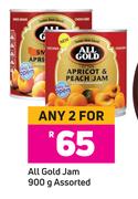 All Gold Jam Assorted-For 2 x 900g