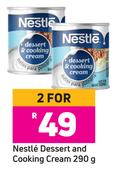 Nestle Dessert & Cooking Cream-For 2 x 290g