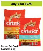 Catmor Cat Food Assorted-For 2 x 4Kg