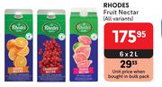 Rhodes Fruit Nectar (All Variants)-6 x 2L
