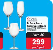 Ocean 6 Pack Sante Glassware Range-Per 6 Pack