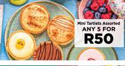 Mini Tartlets Assorted-For Any 5