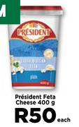 President Feta Cheese-400g Each