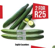 English Cucumbers-For 2