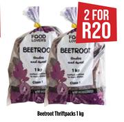 Beetroot Thriftpacks-For 2 x 1Kg