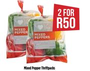 Mixed Pepper Thriftpacks-For 2