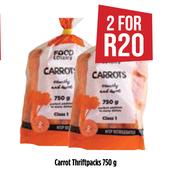 Carrot Thriftpacks-For 2 x 750g