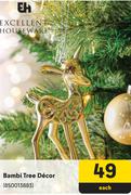 EH Bambi Tree Decor-Each  