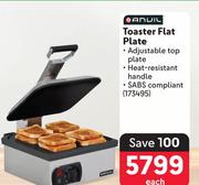 Anvil Toaster Flate Plate-Each