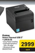 Proline Direct Thermal USB 3" + LAN & SE-Each