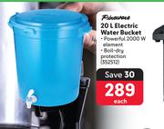 Pineware Electric Water Bucket-20Ltr Each