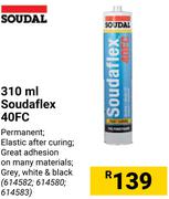 Soudal 310ml Souda Flex 40FC