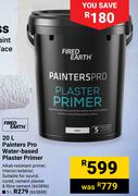 Fired Earth 20L Painters Pro Water Based Plaster Primer