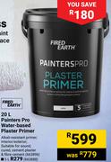 Fired Earth 5L Painters Pro Water Based Plaster Primer