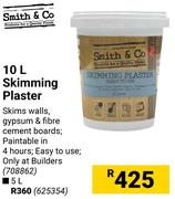 Smith & Co. 10L Skimming Plaster
