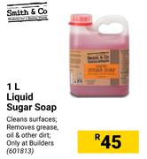 Smith & Co. 1L Liquid Sugar Soap