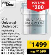 Fired Earth 5L Universal Undercoat