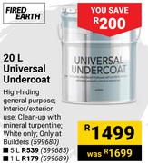 Fired Earth 1L Universal Undercoat