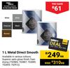 Fired Earth Metal Direct Smooth-1L Each
