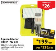 Advantage 8 Piece Interior Roller Tray Set-Per Set