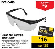 Evrigard Green Anti Scratch Spectacles