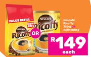 Nescafe Ricoffy 750g Or Refill 800g-Each