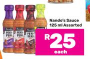 Nando's Sauce Assorted-125ml