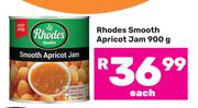 Rhodes Smooth Apricot Jam-900g