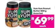 Yum Yum Peanut Butter Assorted-800g