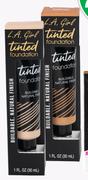 L.A.Girl Tinted Foundation Assorted Shades-Each