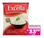 Excella Long Grain Parboiled Rice-2Kg Each