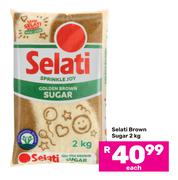 Selati Brown Sugar-2Kg Each