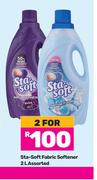 Sta Soft Fabric Softener Assorted-2x 2L