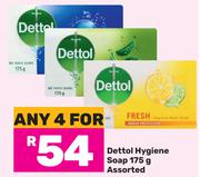 Dettol Hygiene Soap Assorted-For 4 x 175g