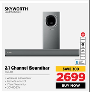 Skyworth 2.1 Channel Soundbar SS330